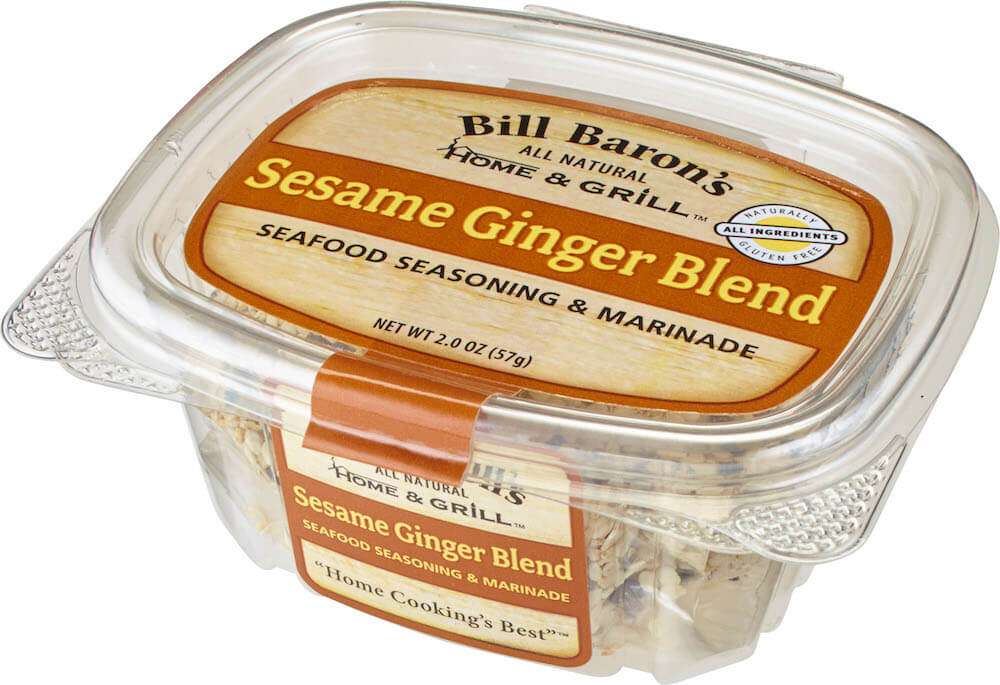 Sesame Ginger Blend (Salt Free) Seafood Seasoning & Marinade Home & Grill Seafood Tubs Stackable Tubs