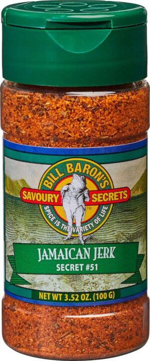Jamaican Jerk Seasoning/ Secret #51 Savory Secrets Seafood Seasonings Shakers