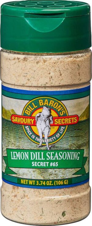 Lemon Dill Seasoning Savory Secrets Seafood Seasonings Shakers