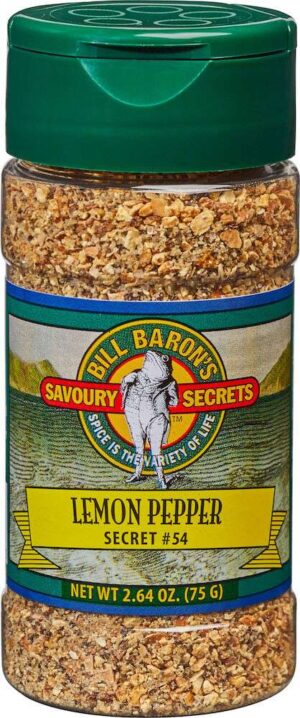 Lemon Pepper Savory Secrets Seafood Seasonings Shakers