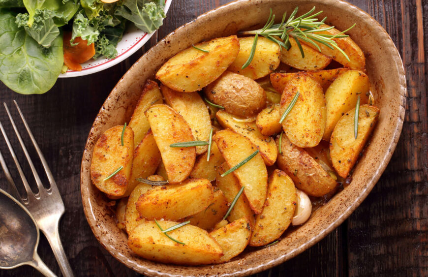 roasted potatoes