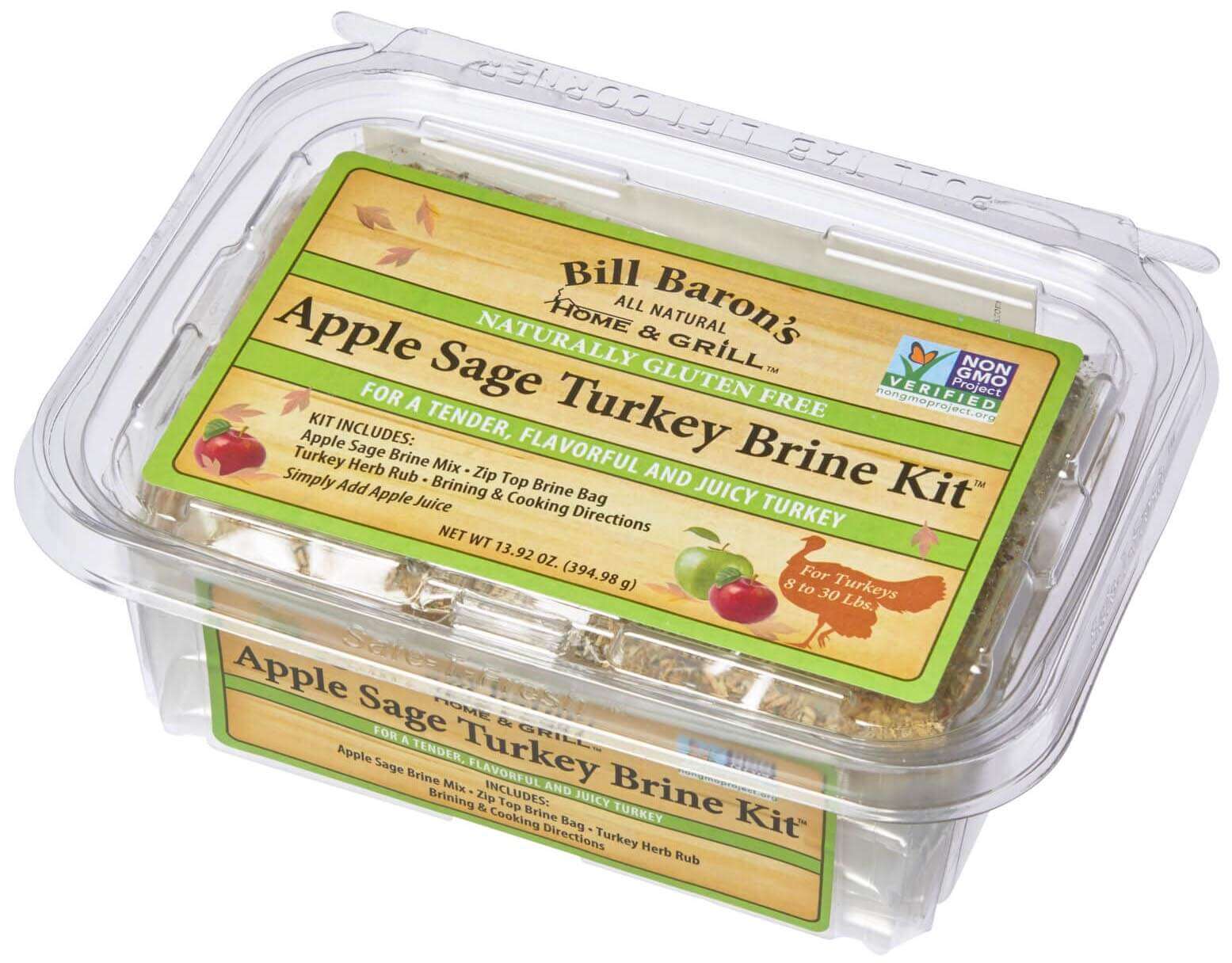 Apple Sage Turkey Brine Kit - Bill Baron's Specialty Foods